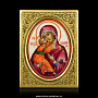 Икона  "Божья Матерь Владимирская" с перламутром, фотография 1. Интернет-магазин ЛАВКА ПОДАРКОВ